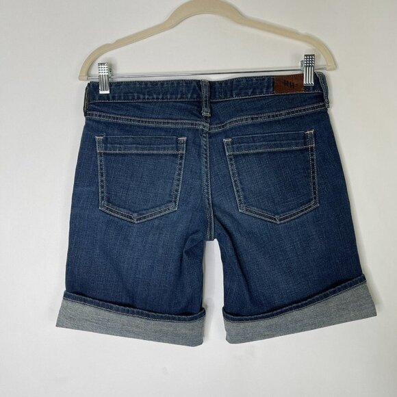 Anthropologie Holding Horses Denim Jean Shorts Womens Size 27 Midi Bermuda - Picture 6 of 11